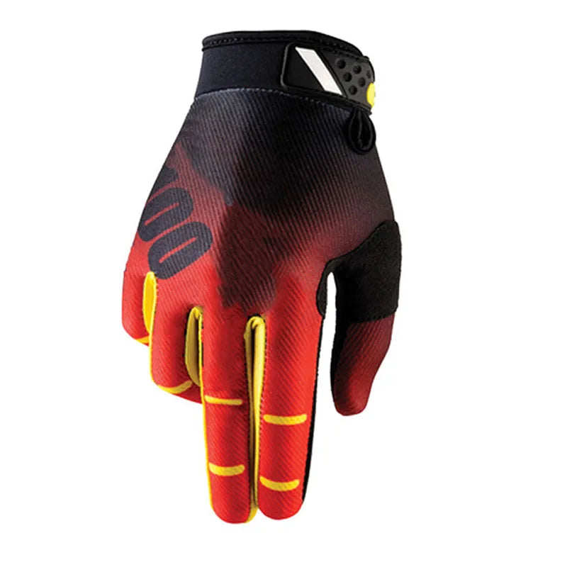 JET Full-Finger MTB Cycling Gloves - Breathable Touchscreen Motocross, BMX & Mountain Bike Riding Gloves