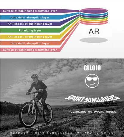 CLLOIO Fashion Aluminum Photochromic Sunglasses – Polarized Chameleon Anti-Glare Driving Glasses for Men & Women