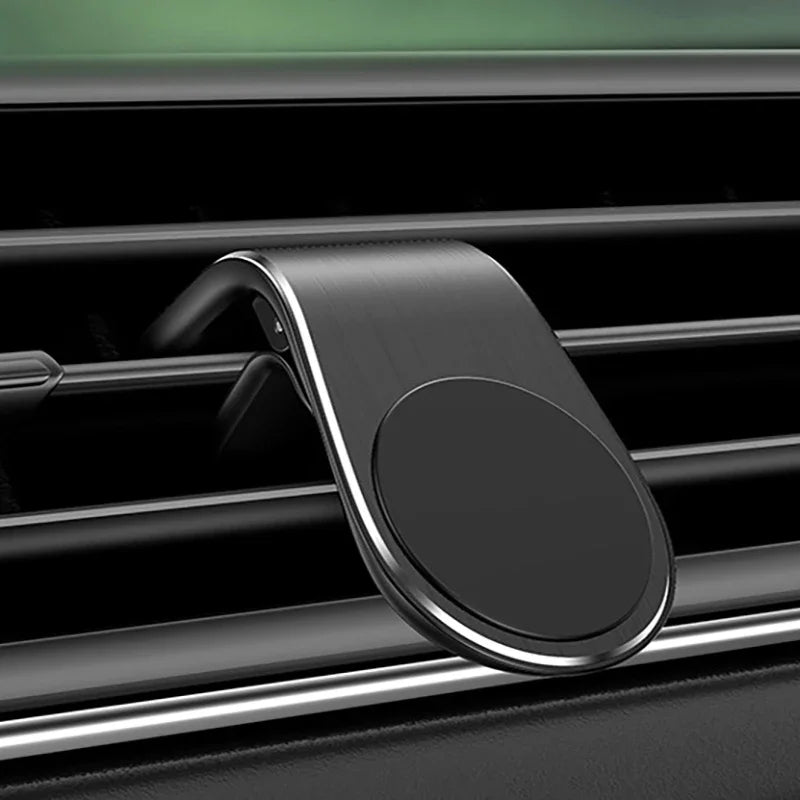 Magnetic Car Phone Holder – Air Vent Clip Mount for Mobile, GPS Support for iPhone, Xiaomi, Samsung, LG