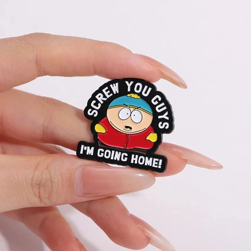 Cute Cartoon Enamel Pins - Custom Metal Character Brooches and Backpack Lapel Badges for Kids and Friends’ Gifts