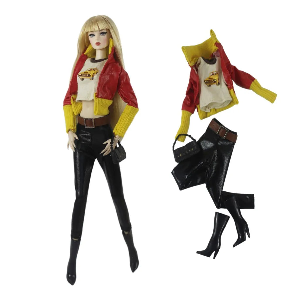 Handmade BABI Doll Clothes – Overcoat Outfit for 11.5-inch (30cm) BJD Dolls, Multiple Styles Gift Set