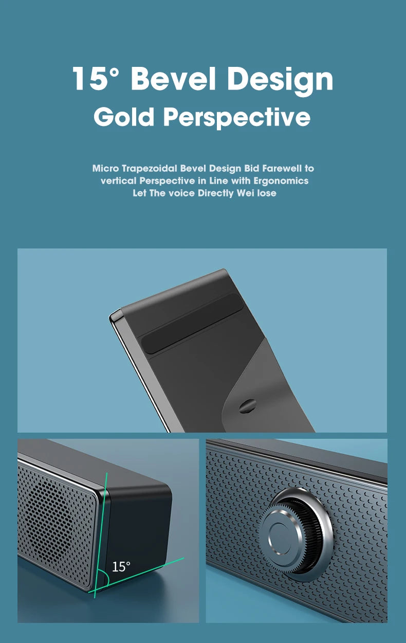 High-Quality Desktop Bluetooth & Wired Microphone with Built-in Speaker – Dual-Purpose High-Volume Audio