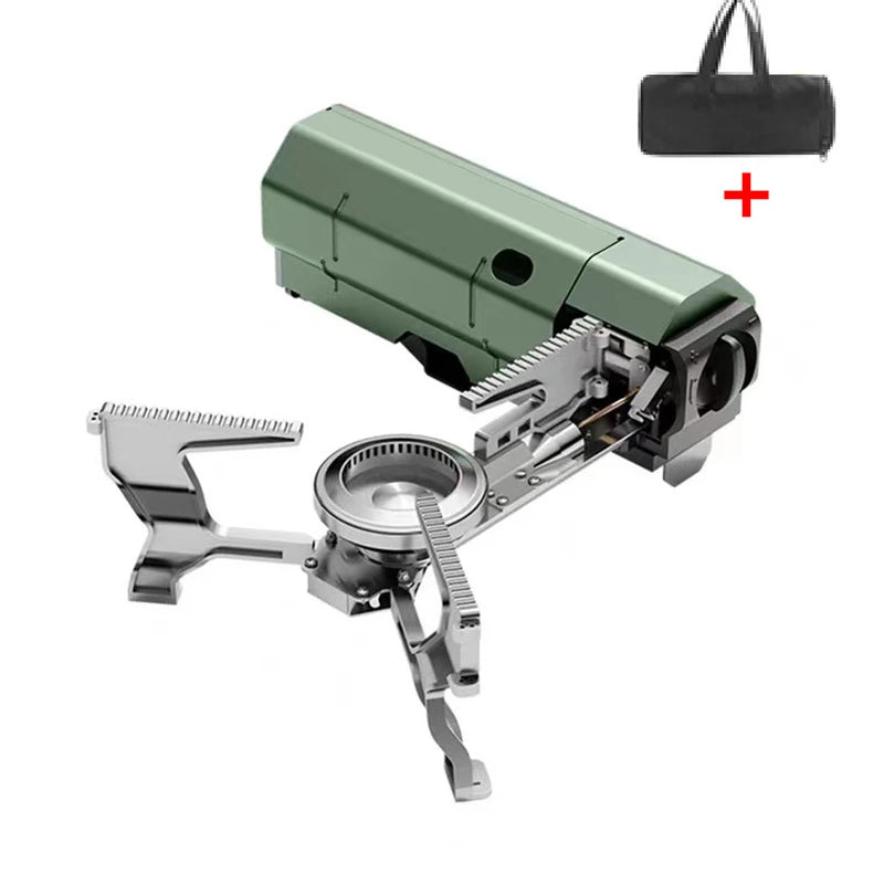 TARKA 2600W Portable Camping Gas Stove - Folding Outdoor Burner for Hiking, Picnics and Travel Cooking