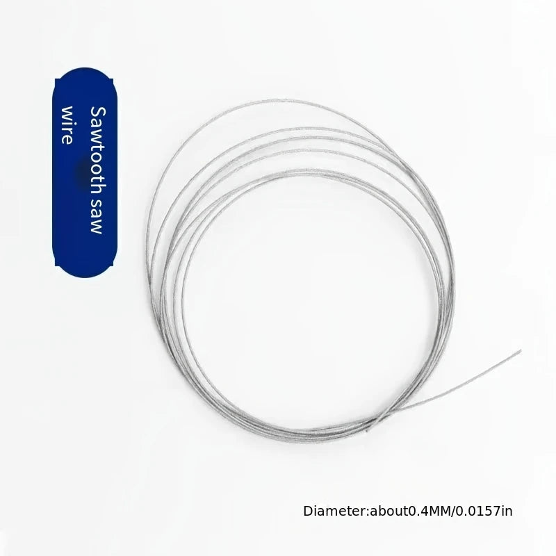 DIY Mini Wire Saw - Multi-Functional Handheld Cutter for Woodworking, Plastic & Precision Model Crafting