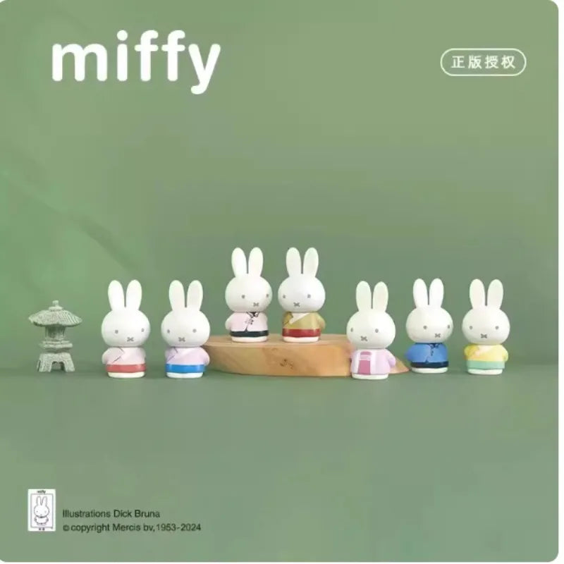 Original Miffy Ancient Style Series Blind Box – Cute Anime Character Hanging Toys & Festival Gifts