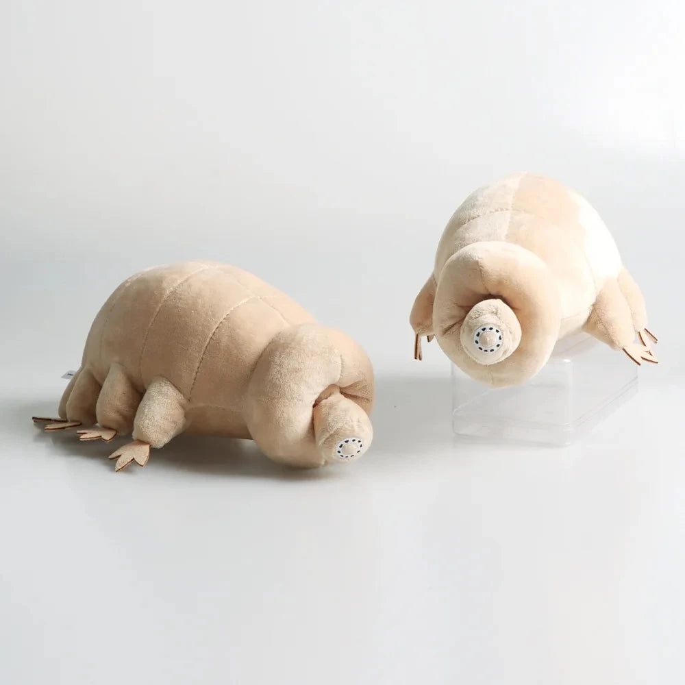 Cute Tardigrade Plush Toy - 25CM Soft Stuffed Water Bear Animal Doll Kids Educational Birthday Gift