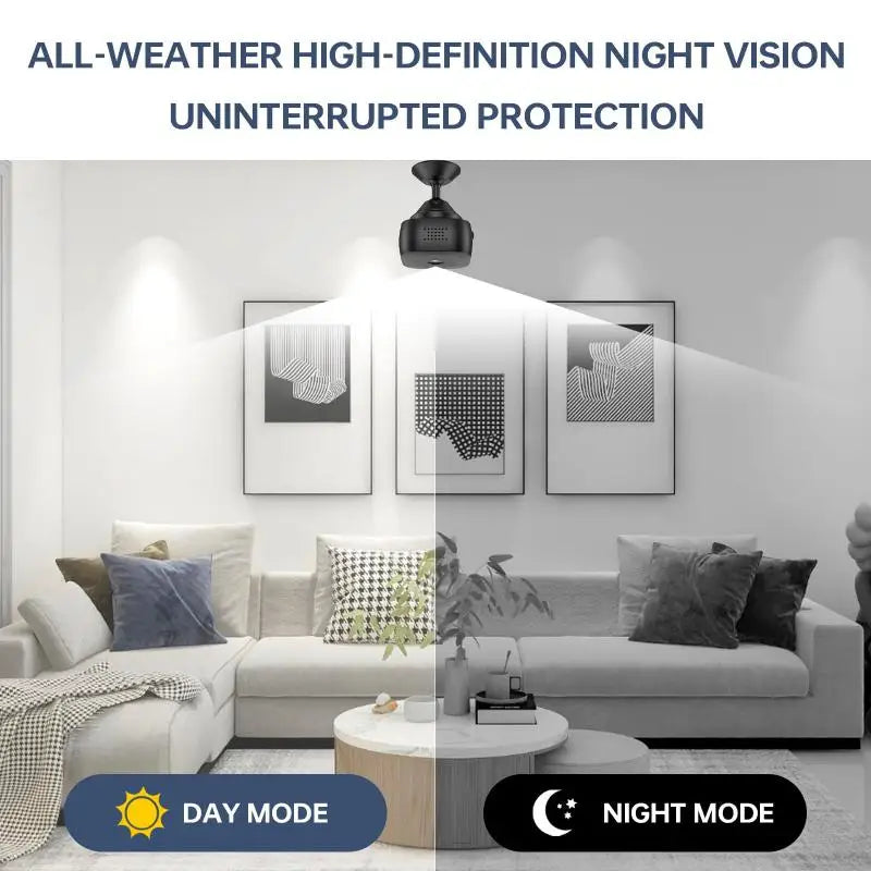 Xiaomi MIJIA 4K Mini Security Camera – Full Color Night Vision HD WiFi Waterproof Motion Detection Monitor