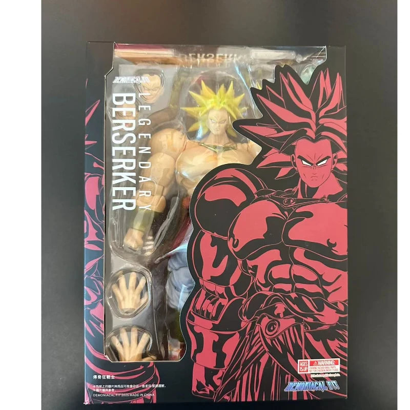 Demoniacal Fit SSJ4 Goku Action Figure - Dragon Ball SHF Untamed Power Collectible Model Toy Gift