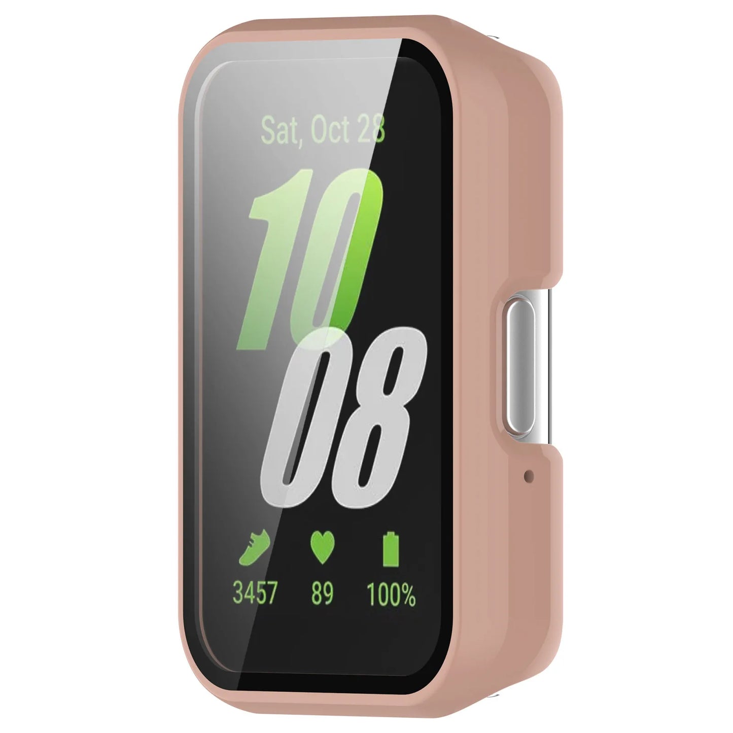 Glass+Case for SGlass+Case for Samsung Galaxy Fit 3 – Tempered Glass Screen Protector & Hard PC Bumper Cover Accessory Setamsung Galaxy Fit 3 Tempered Glass Screen Protector & Hard PC Protective Bumper for Galaxy Fit3 Accessories