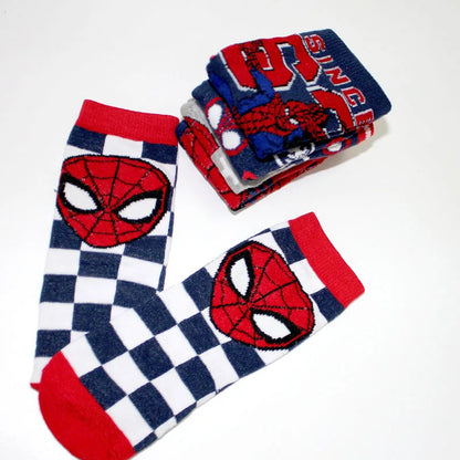 Kids Anime Crew Socks - 5 Pairs Kawaii Cartoon Socks for Boys and Girls Ages 2–9, Birthday and Christmas Gift