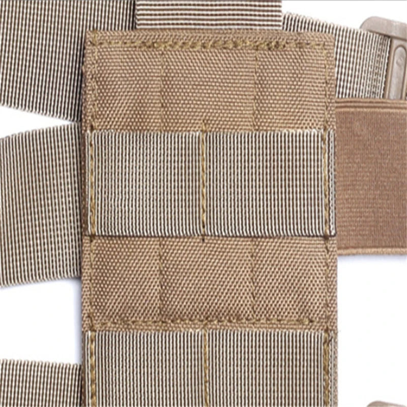 Universal Drop Leg Holster - MOLLE Thigh Platform for Hunting & Paintball with Adjustable Straps