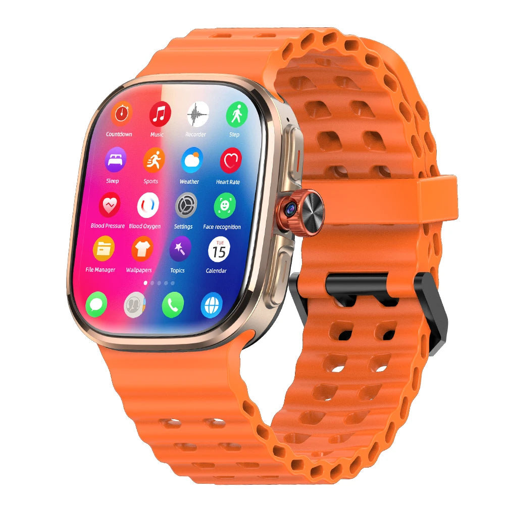 M99 Mini 2.29" AMOLED Smartwatch - 5G LTE Android Watch with Camera, GPS, WiFi, SIM Card & 2100mAh Battery