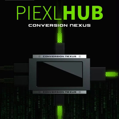 HUESPARK & HMLAB PIEXLHUB 1-to-3 USB Gaming Hub – 8K Stable Power Supply for Trendy Desk Setup, Designed for Gamers
