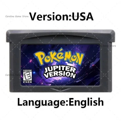 GBA 32-Bit Game Cartridge | Pokemon Series Yellow Sword Shield Arceus Legend Console Card