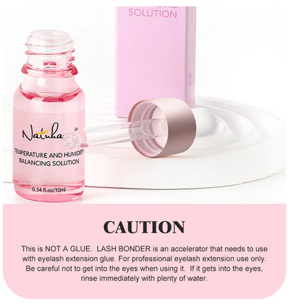 NATUHANA Super Bonder Eyelash Glue – Quick-Drying Long-Lasting Adhesive for Eyelash Extensions
