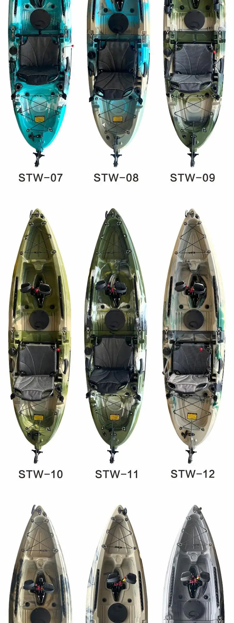 Modular Electric & Pedal-Driven Kayak – Portable Detachable Canoe, Lightweight Inflatable Folding Boat for Fishing & Adventure