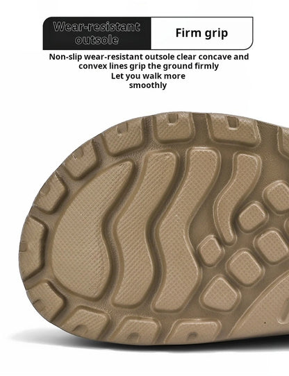 Summer Chef Shoes – Anti-Slip & Oil-Proof Work Slippers, Casual Trendy One-Step Fashion Sports Shoes