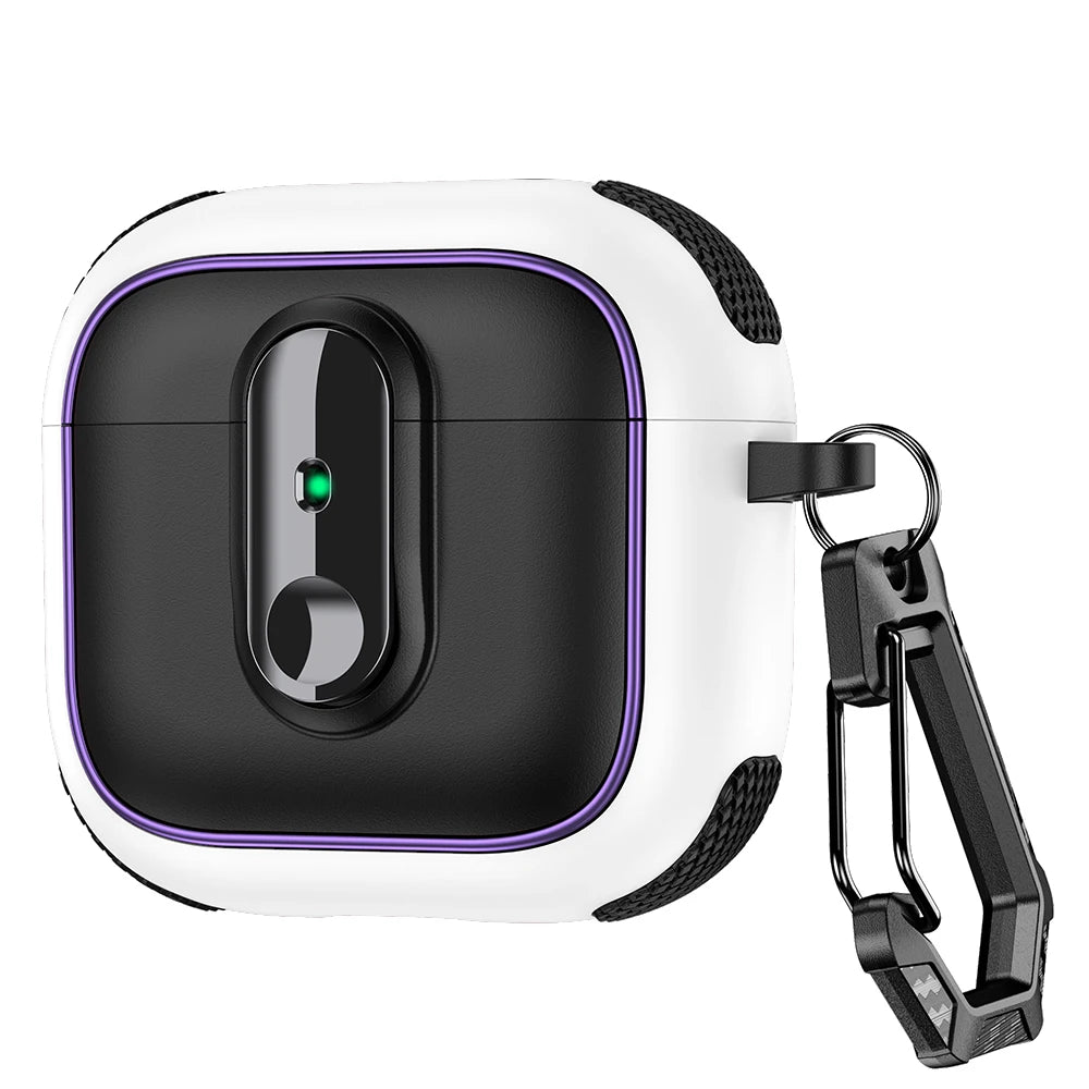 Armor Lock Earphone Case for AirPods – Shockproof TPU & PC Cover for AirPods 1, 2, 3, 4 & Pro 2, 2nd & 4th Gen