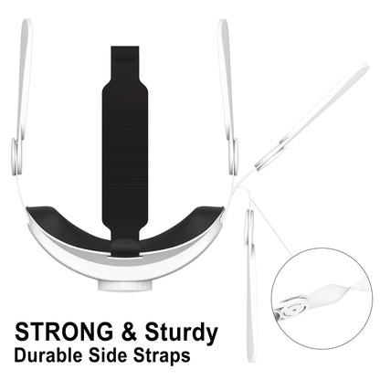 HUNDAI Adjustable Elite Head Strap for Meta Quest 2, Quest 3 & Quest 3S