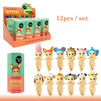 New Sonny Angel & Mofusand Blind Box – Hippers Mini Shark Cat Action Figures for Fans, Kids Christmas Gift