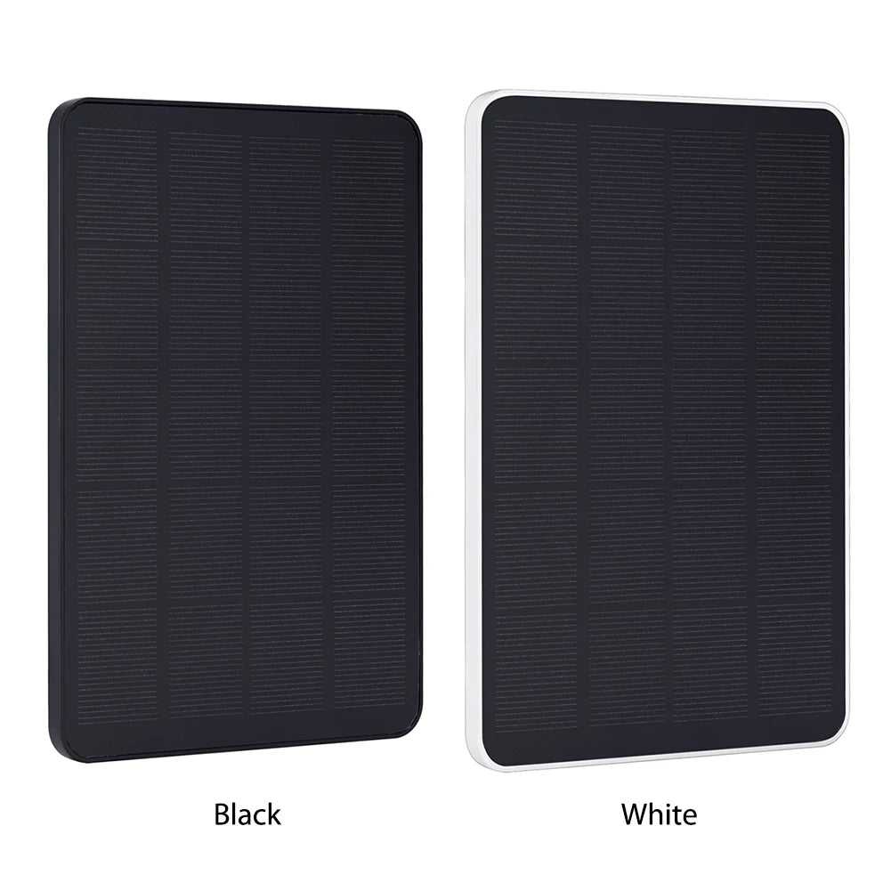 10W 5V Solar Panel Charger – 2 in 1 Micro USB & Type-C for Security Cameras & Small Home Light Systems