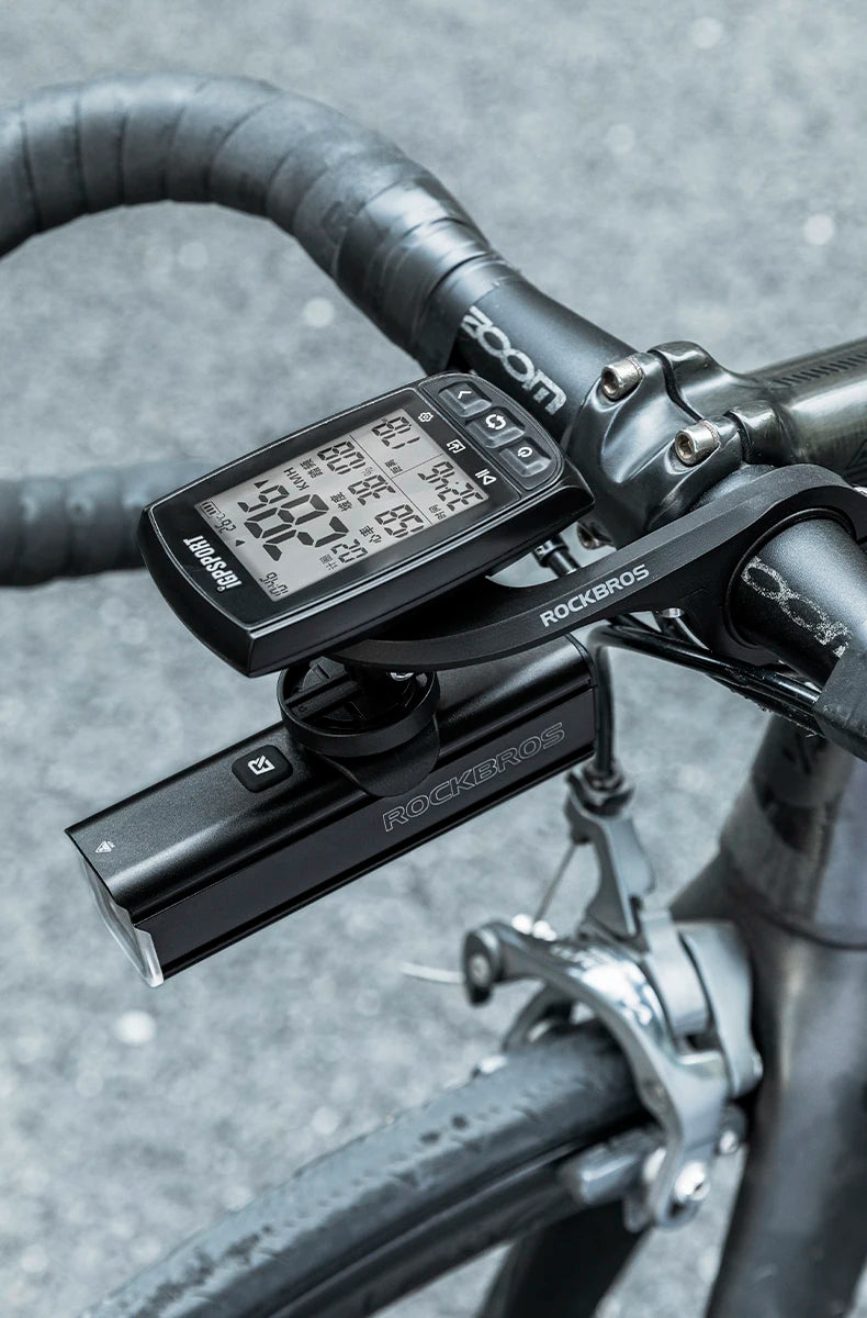 ROCKBROS Light Bracket – Nylon Bicycle Code Table Holder for Mountain & Road Bikes, Sports Camera & Lamp Extension Base
