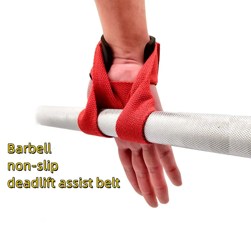 Maximize Your Workout: Gym Lifting Straps & Deadlift Booster Belt - Anti-slip Hand Wraps for Barbell Lifts - Fitness Training Auxiliary Belt for Enhanced Performance