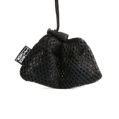 NiceHCK Black HIFI Earphone Mesh Carrying Bag – Earbud Protection Pouch, Rub Resistance, USB Cable Elastic Organizer