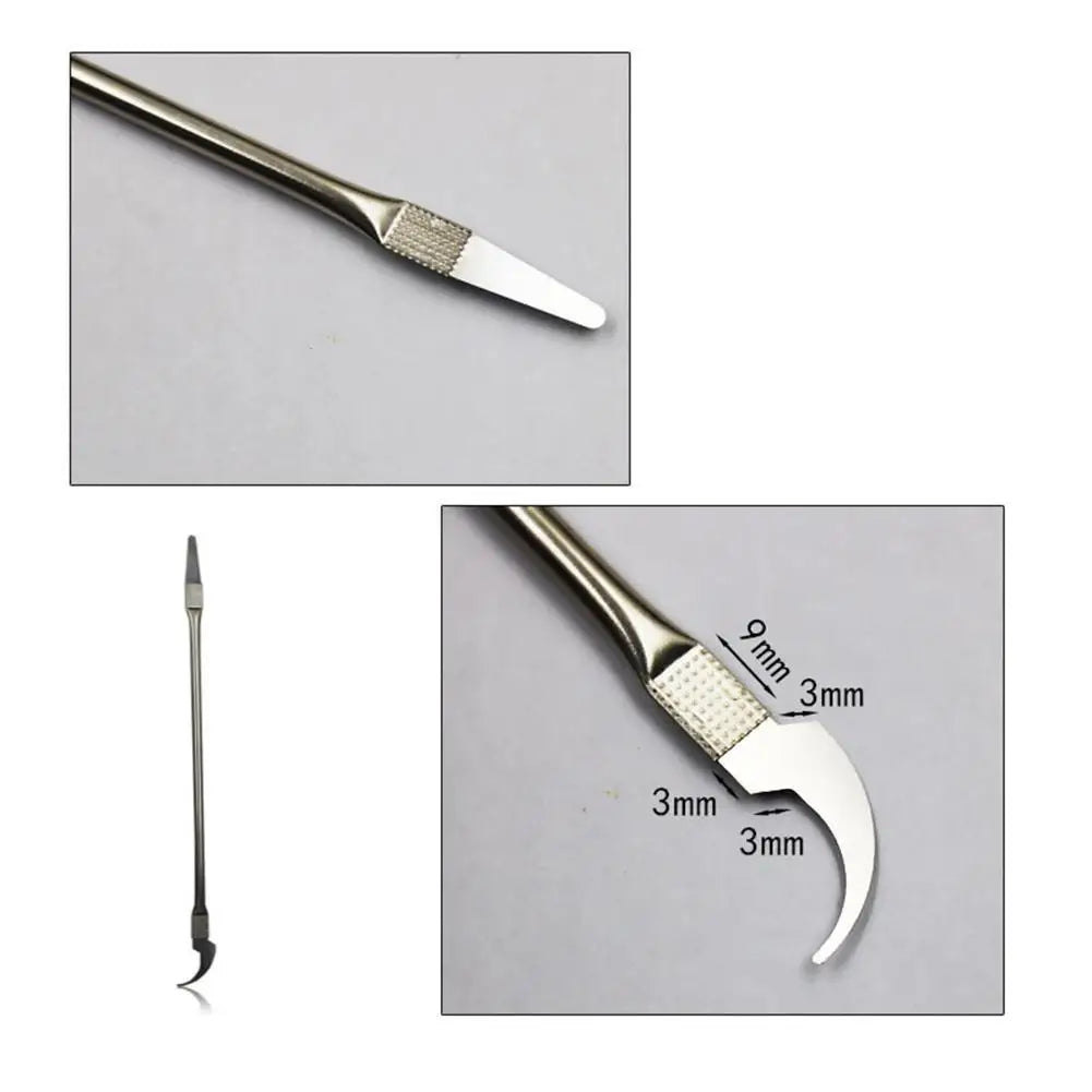 Phone Repair Tools Kit – Disassembly Blades, Pry Tools, Metal Kit & Adhesive Remover for CPU & IC Chip Repair   1/2