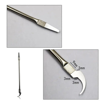 Phone Repair Tools Kit – Disassembly Blades, Pry Tools, Metal Kit & Adhesive Remover for CPU & IC Chip Repair   1/2