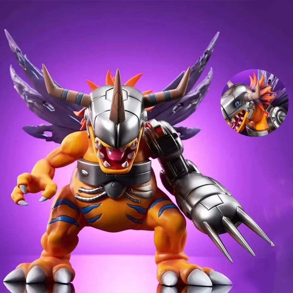 18cm/7" Digimon Adventure Greymon Figure – War Greymon PVC Action Model for Collectible Decoration & Toys