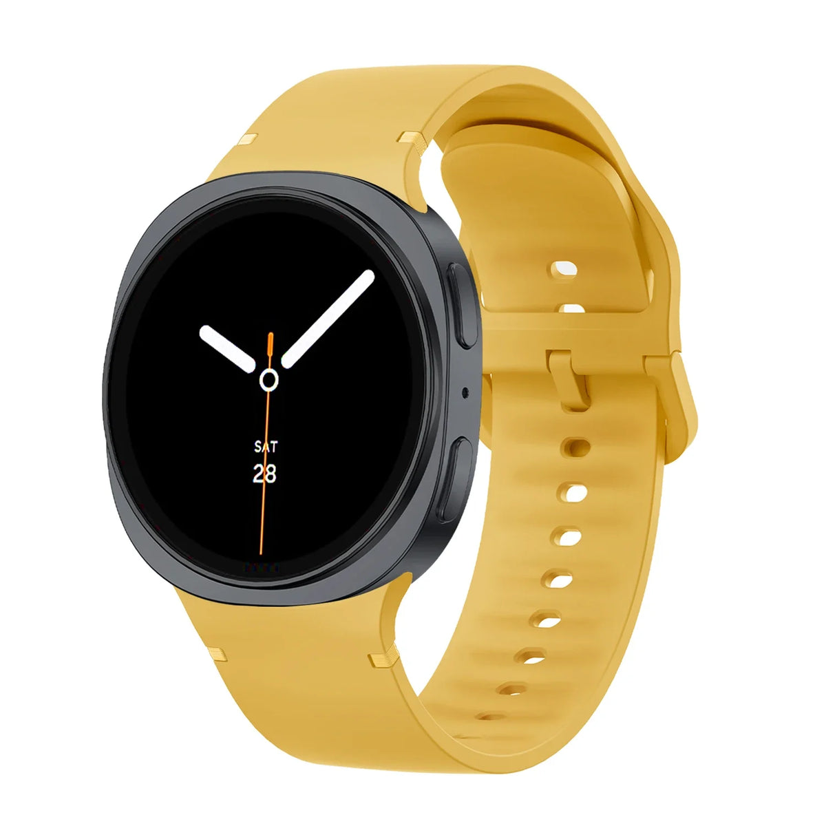 Samsung Galaxy Watch 8 Silicone Sport Strap - Replacement Band for Galaxy Watch 8 40mm/44mm and Watch 8 Classic 46mm