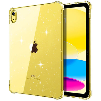 Glitter iPad Case - Soft Silicone Shimmering Protective Cover for iPad Air, Pro, Mini & 9th–11th Gen Models