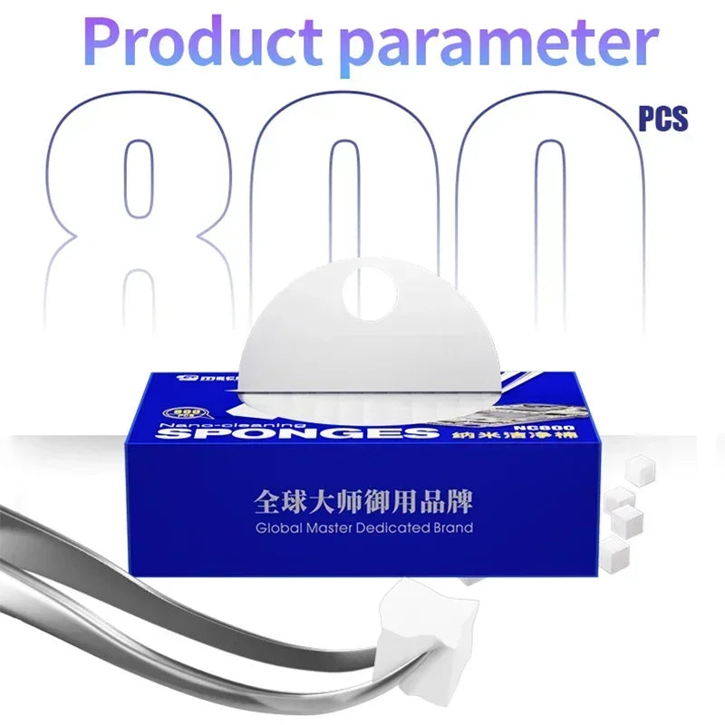 Mechanic NC800 Nano Sponge Cleaner – No Residue Phone Screen, PCB, Motherboard, Back Glass, Camera Solder Flux & Oil Frame Cleaning Tool