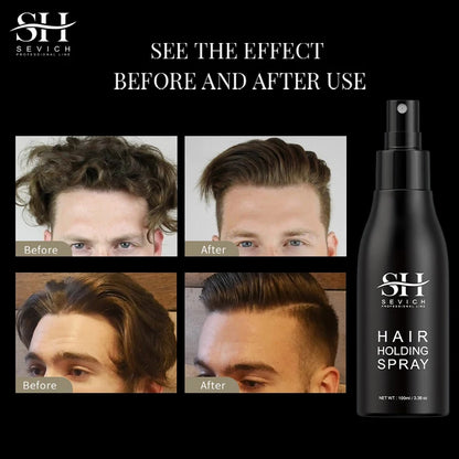 100ml SEVICH Hair Fiber Holding Spray - Thickening Styling Mist for Men & Women with Long-Lasting Hair Volume