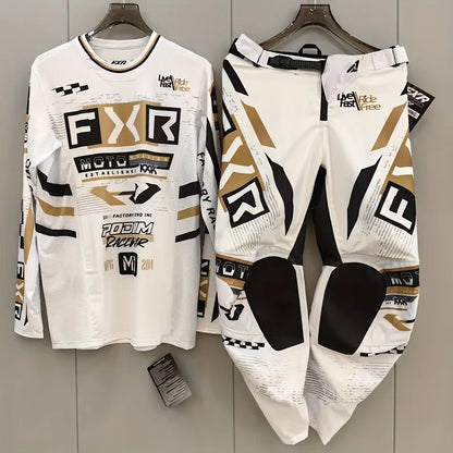 FXR 2025 Off Road Motocross Gear Set – 2025 FXR Off‑Road Motocross Jersey & Pants Moto Kit Combo for Dirt Bike Racing