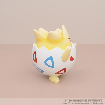Kawaii Pokémon Togepi Figure – Happy Anime Car & Desktop Ornament, Cute Collectible Toy for Boys & Girls, Surprise Gift