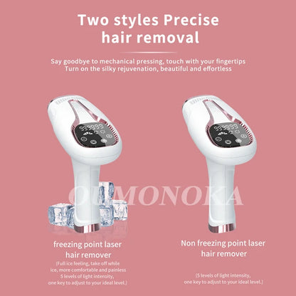 IPL Laser Hair Removal Device – 999,999 Flashes Painless Epilator for Women, Permanent At-Home Bikini & Body Hair Removal