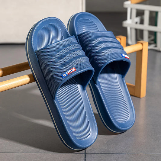 EVA Couple Slip-On Slippers – Soft-Soled Comfortable Home & Casual Slippers