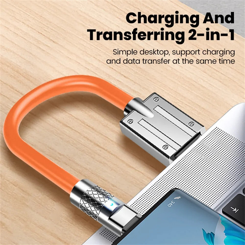 Elough 66W Short USB-C to Type-C Cable – 25CM/50CM Fast Charging Cord for iPhone 15/16 Pro, Samsung, Xiaomi
