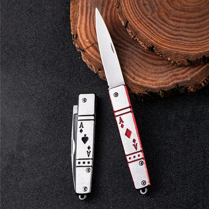Sharp EDC Fruit Knife - Handy Pocket Survival Knife for Self-Defense, Camping, and BBQ Multi-Purpose Tool