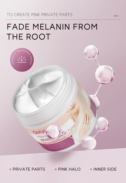 Whitening Cream for Dark Skin – Underarm, Armpit & Intimate Area Lightening Moisturizer, Korean Brightening Skincare for Women