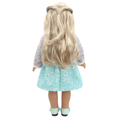 18-Inch American Girl Doll Clothes – Coat, Tights & Pants Outfit for Newborn & Baby Dolls
