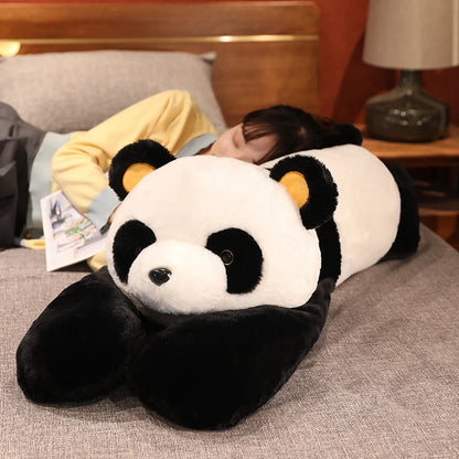 60–120cm Giant Panda Plush Toy — Soft Stuffed Animal Pillow for Kids, Birthday & Christmas Gift