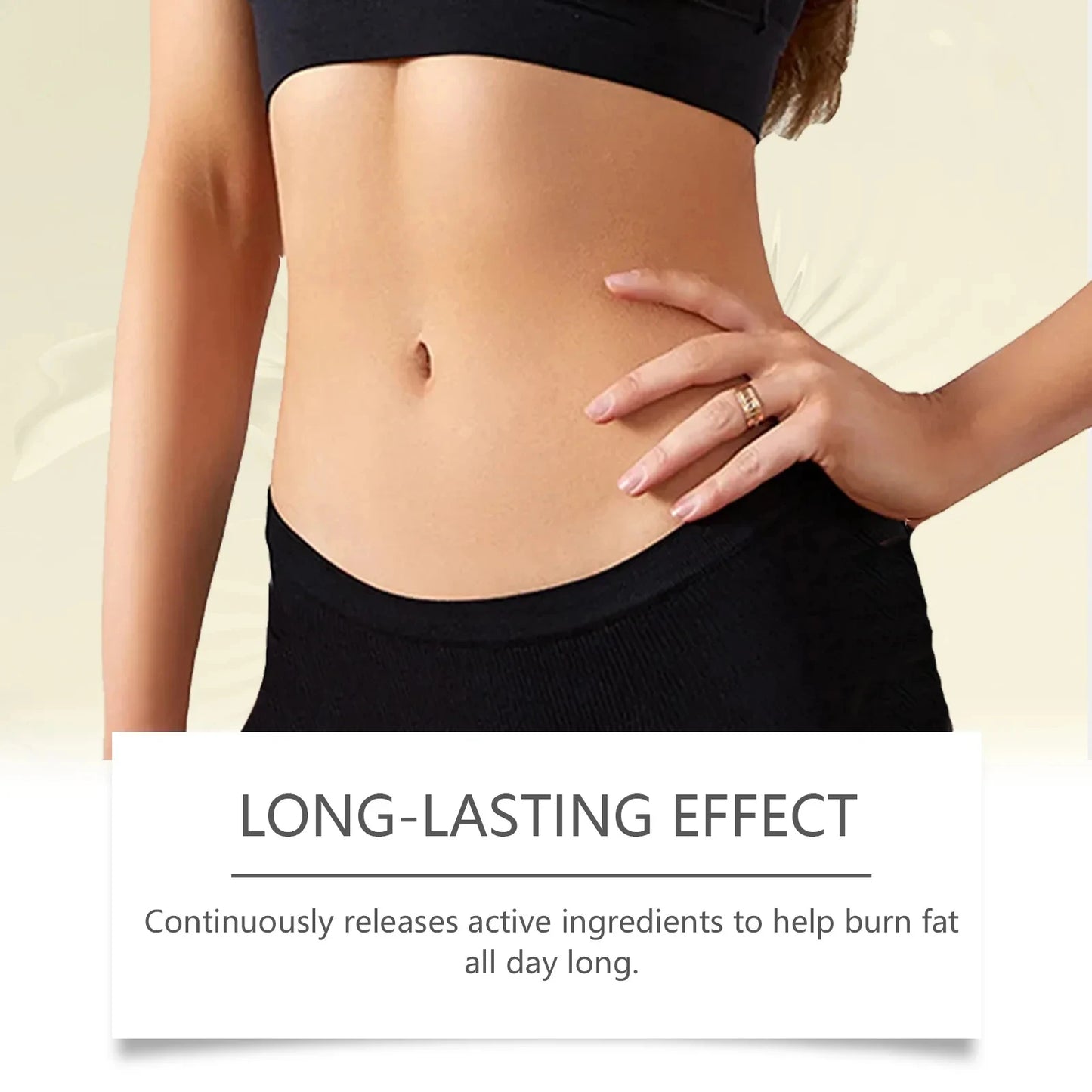 Body Shaping Patches – Fast Fat Burning & Lymphatic Slimming Stickers for Stomach & Belly, Reduce Swelling for Men & Women