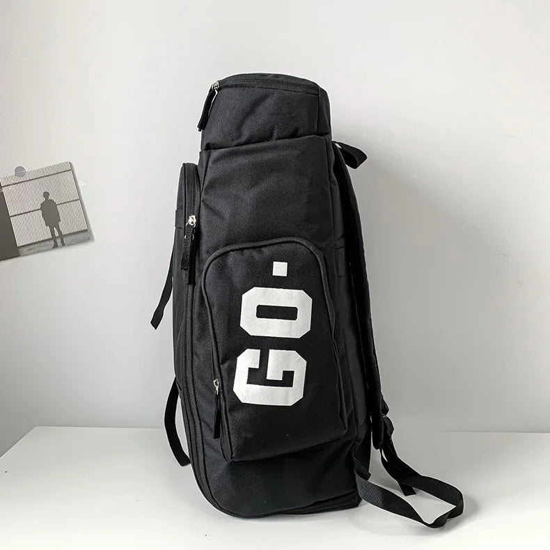 Sport Gym Bag for Men – Large Waterproof Fitness & Travel Backpack, Shoulder/Crossbody Skate Pack with Dry/Wet Compartments