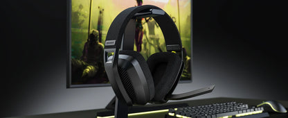 BINNUNE BW06 2.4GHz Wireless Gaming Headset — Bluetooth Headphone with Mic for PS5, PS4, PC, Mac, Playstation