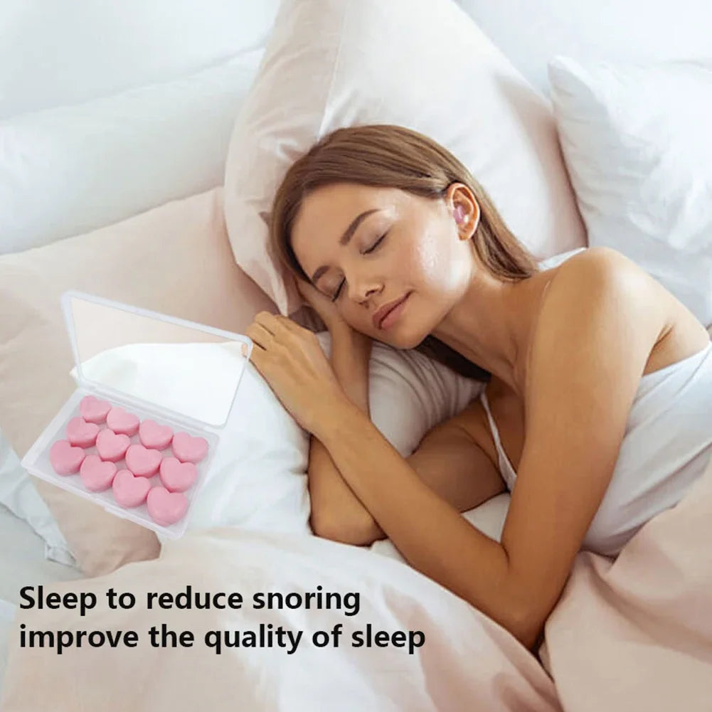 Silicone Earplugs – Moldable Noise-Reducing Ear Protection for Sleeping, Travel & Swimming
