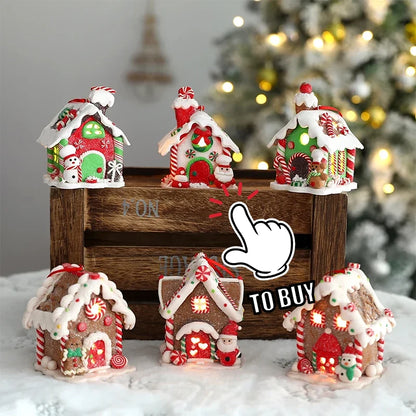 Mini Christmas Tree 20/30/40cm – Desktop Xmas Trees for Home Decor, Kids DIY Handicraft & New Year Gift