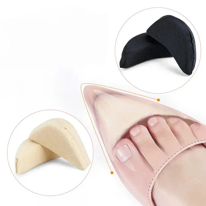 Sponge Forefoot Insert Pads – Pain Relief High Heel Insoles & Shoe Size Reducer (Women’s Filler Protector, Shoe Accessories)
